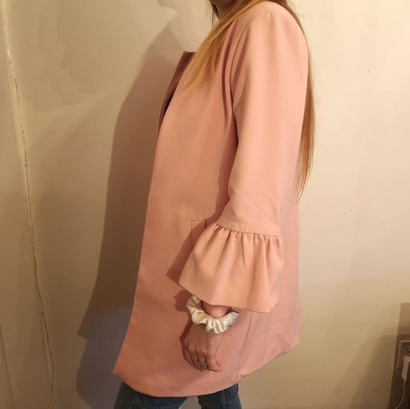 Midlength pink light fancy jacket - Picture 2 of 6